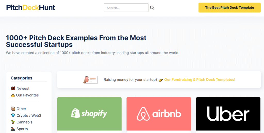 The Ultimate Vault: 1000+ Startup Pitch Decks from the Best in the Game
